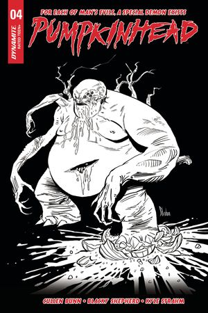 Pumpkinhead #4 (Cover C 10 Copy Strahm B&w Inc)