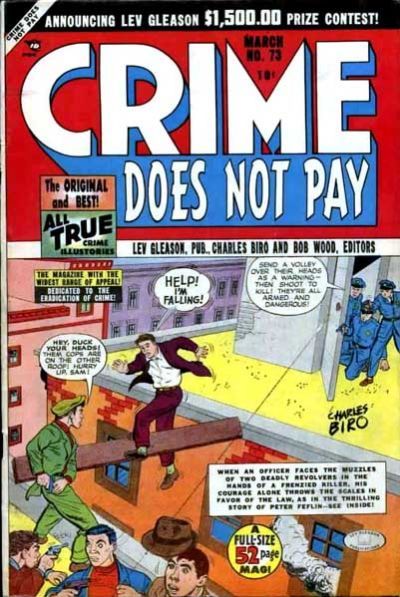 Crime Does Not Pay #73 Comic