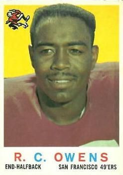 R.C. Owens #61 Prices, 1961 Topps