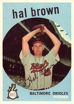 Hal Brown 1959 Topps #487 Sports Card