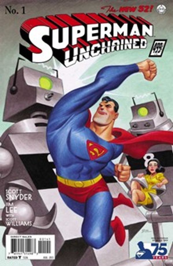 Superman Unchained #1 (75th Anniv Var Ed 1930s Cover)