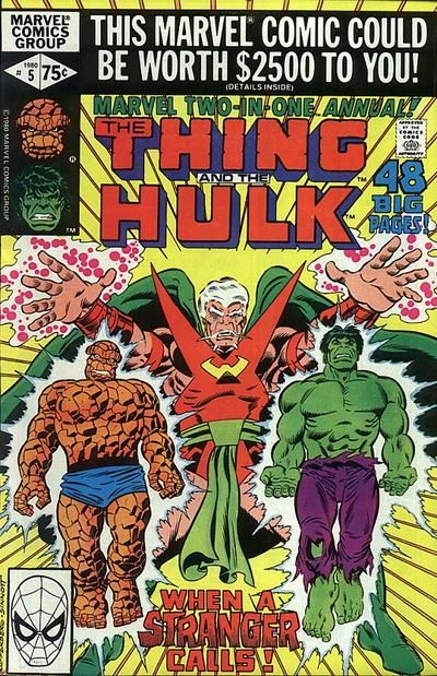 Marvel Two-In-One Annual #5 Comic