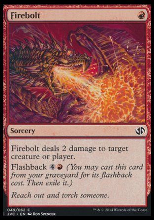 Firebolt (Duel Decks : Anthology) Trading Card