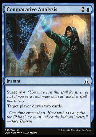 Comparative Analysis (Oath of the Gatewatch) Trading Card