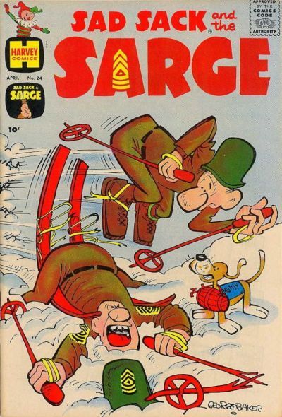 Sad Sack And The Sarge #24 Comic