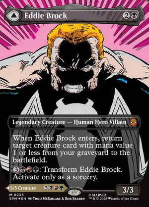Eddie Brock (Marvel's Spider-Man - Poster Borderless Foil)