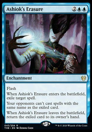 Ashiok's Erasure (Theros Beyond Death) Trading Card