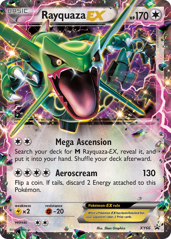 Rayquaza EX (XY66) - XY Black Star Promos