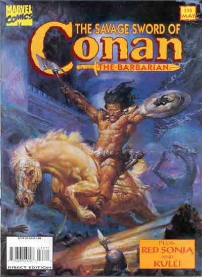The Savage Sword of Conan #233 Comic