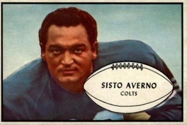 Sisto Averno 1953 Bowman #8 Sports Card