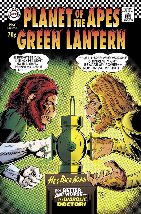Planet of the Apes / Green Lantern #2 (10 Copy Cover Rivoche)
