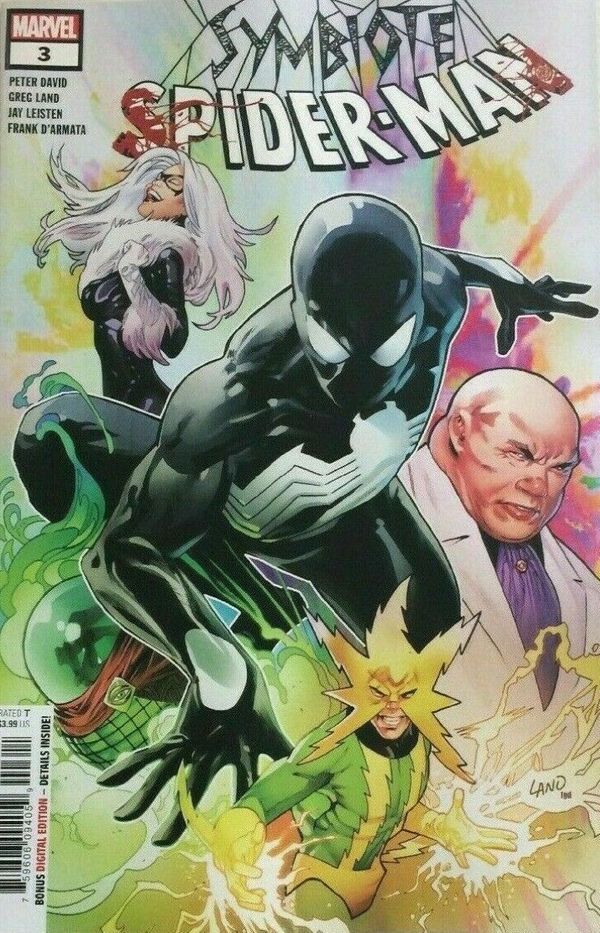 Symbiote Spider-man #3 (Secret Variant Cover)