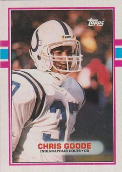 Chris Goode 1989 Topps #214 Sports Card