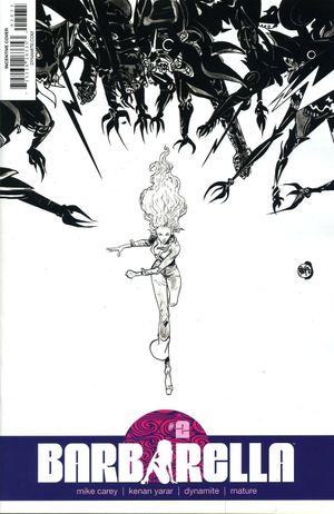 Barbarella #2 (Cover G 20 Copy Pope B&w Cover)