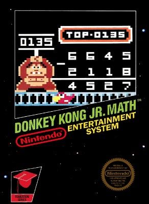 Donkey Kong Jr. Math Video Game