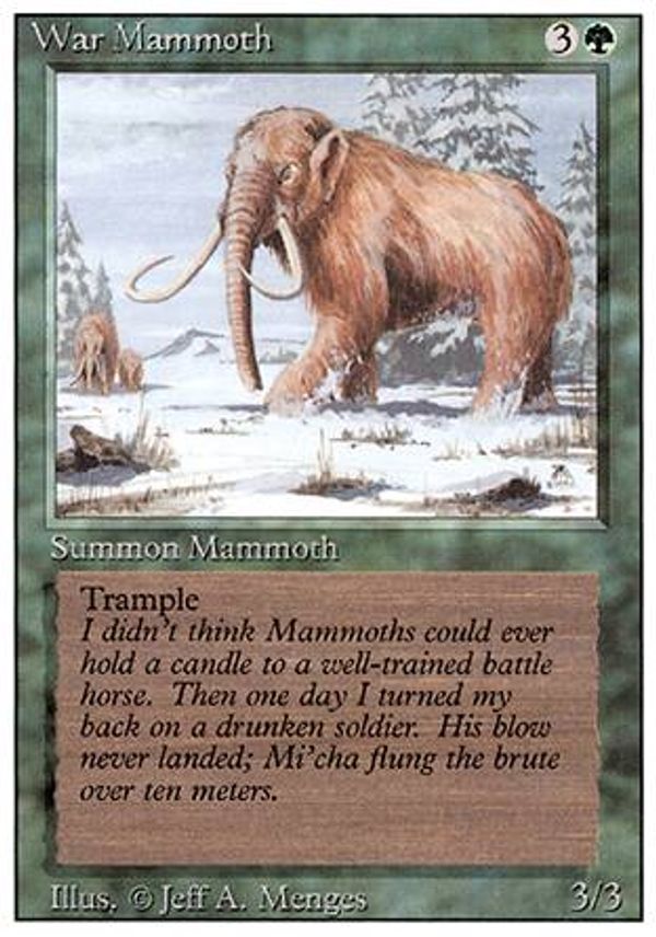 War Mammoth (Revised Edition)