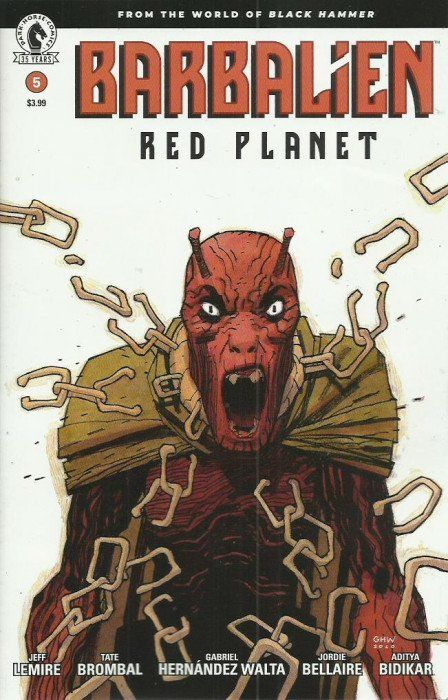 Barbalien Red Planet #5 Comic