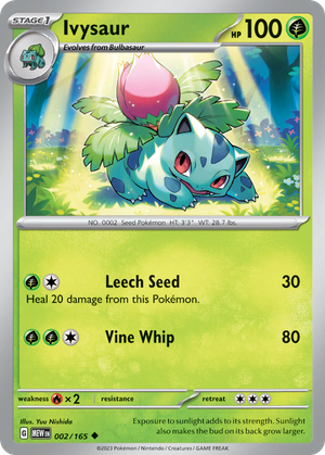 Ivysaur (2/165) - 151