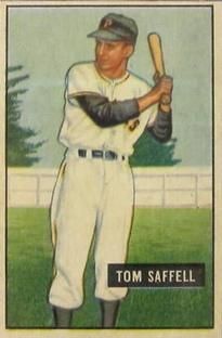 Tom Saffell 1951 Bowman #130 Sports Card