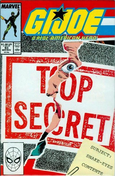 G.I. Joe, A Real American Hero #93 Comic