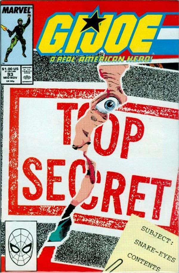 G.I. Joe, A Real American Hero #93