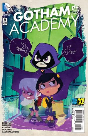 Gotham Academy #8 (Teen Titans Go Variant Cover)