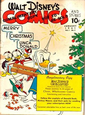 Walt Disney's Comics and Stories #4 [Complimentary