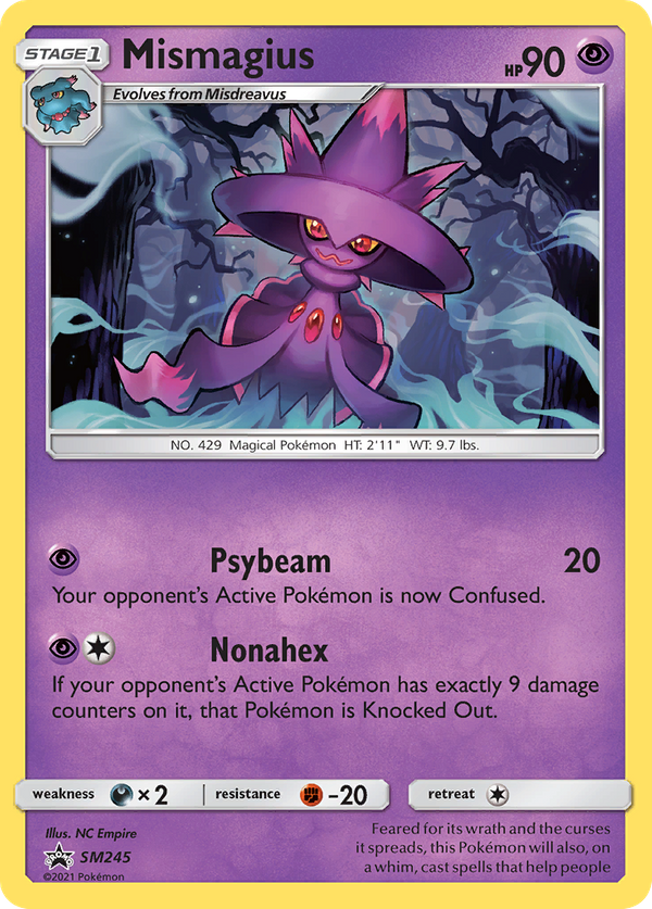 Mismagius (SM245) - SM Black Star Promos