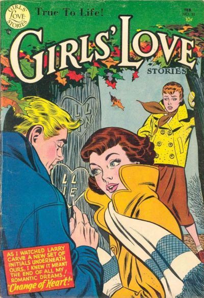 Girls' Love Stories #33 Comic
