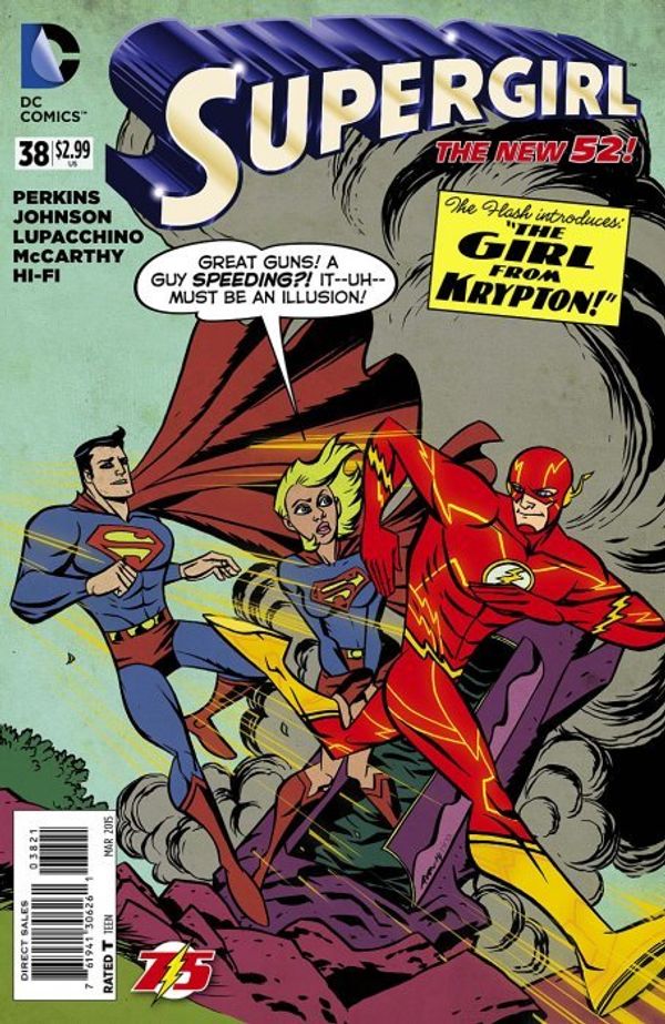 Supergirl #38 (Flash 75 Variant Cover)
