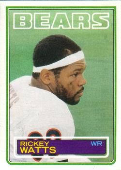 Rickey Watts 1983 Topps #40 Sports Card