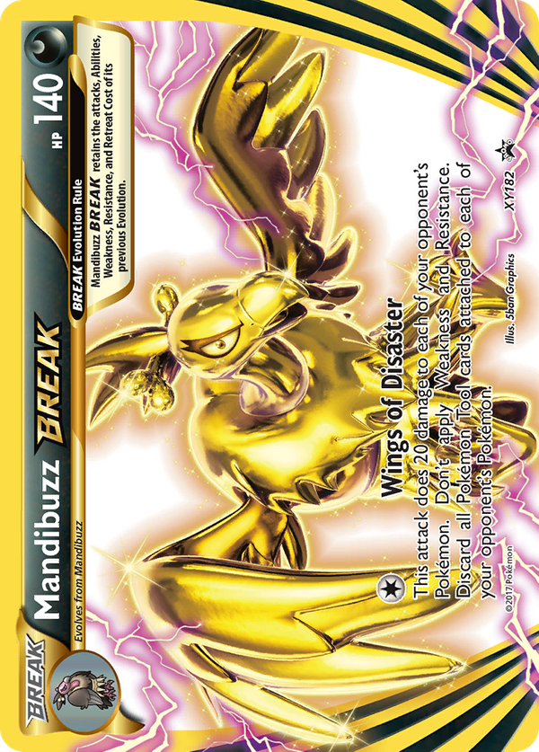 Mandibuzz BREAK (XY182) - XY Black Star Promos