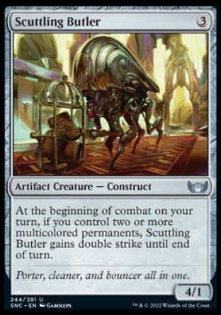 Scuttling Butler (Streets of New Capenna) Trading Card