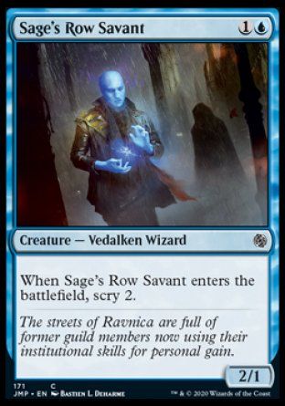 Sage's Row Savant (Jumpstart) Trading Card