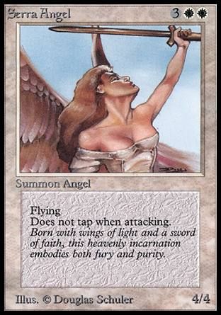 Serra Angel (Alpha) Trading Card