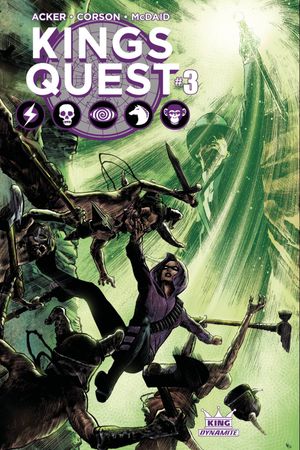 Kings Quest #3 (Cover C Worley Exclusive Subscription Va)