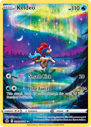 Keldeo (GG07) - Crown Zenith Galarian Gallery