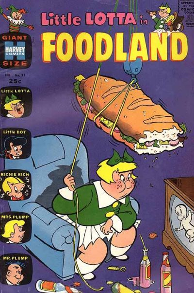 Little Lotta Foodland #21 Comic