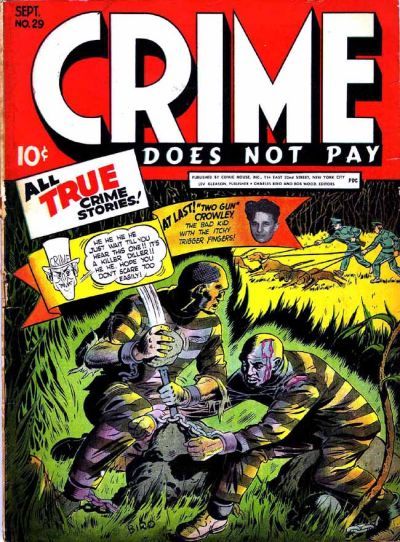 Crime Does Not Pay #29 Comic