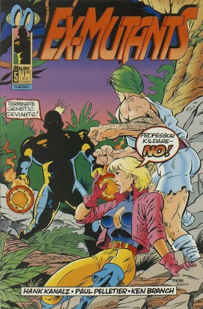 Ex-Mutants #5 Comic