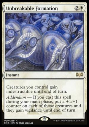 Unbreakable Formation (Ravnica Allegiance)