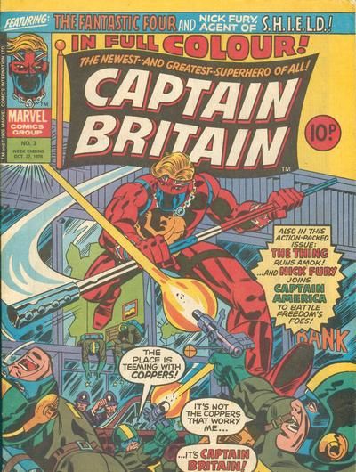 Captain Britain #3 Comic