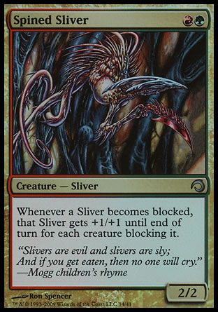 Spined Sliver (Premium Deck Series: Slivers) Trading Card