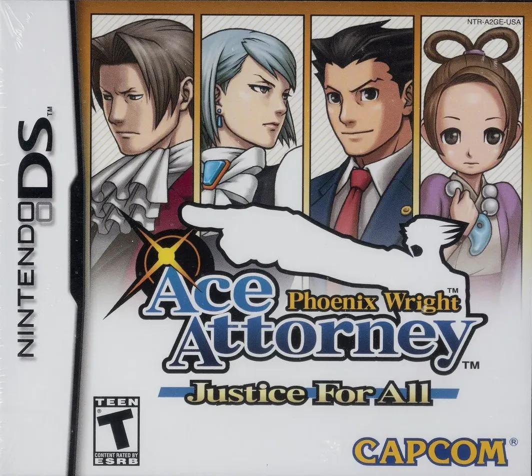 Phoenix Wright Ace Attorney: Justice for All Video Game
