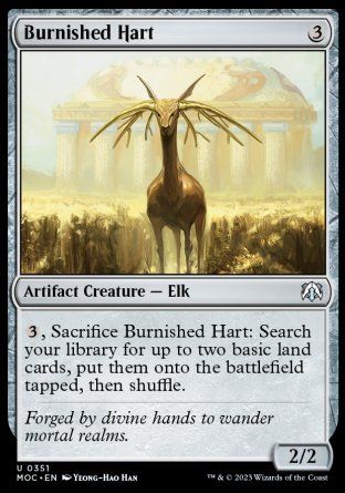 Burnished Hart (March of the Machine Commander Decks) Trading Card