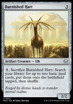 Burnished Hart (March of the Machine Commander Decks)