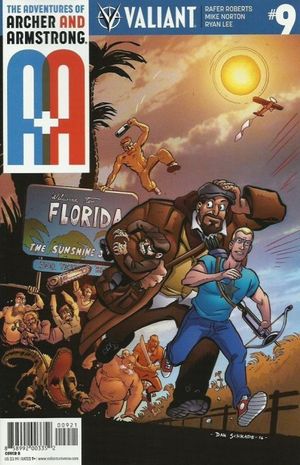 A&A: The Adventures of Archer & Armstrong #9 (Cover B Schkade)