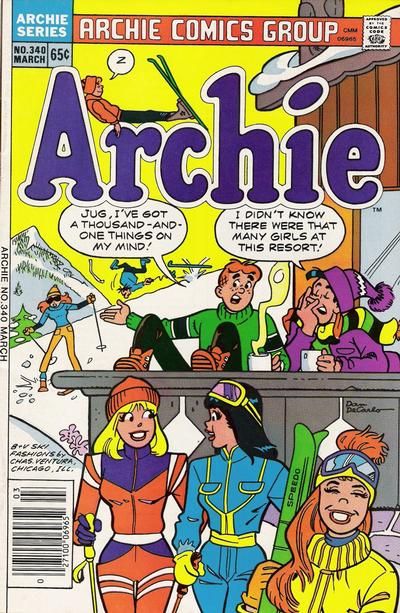 Archie #340 Comic