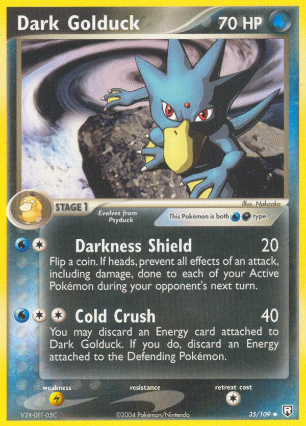 Dark Golduck (35/109) - Team Rocket Returns Pokémon Card