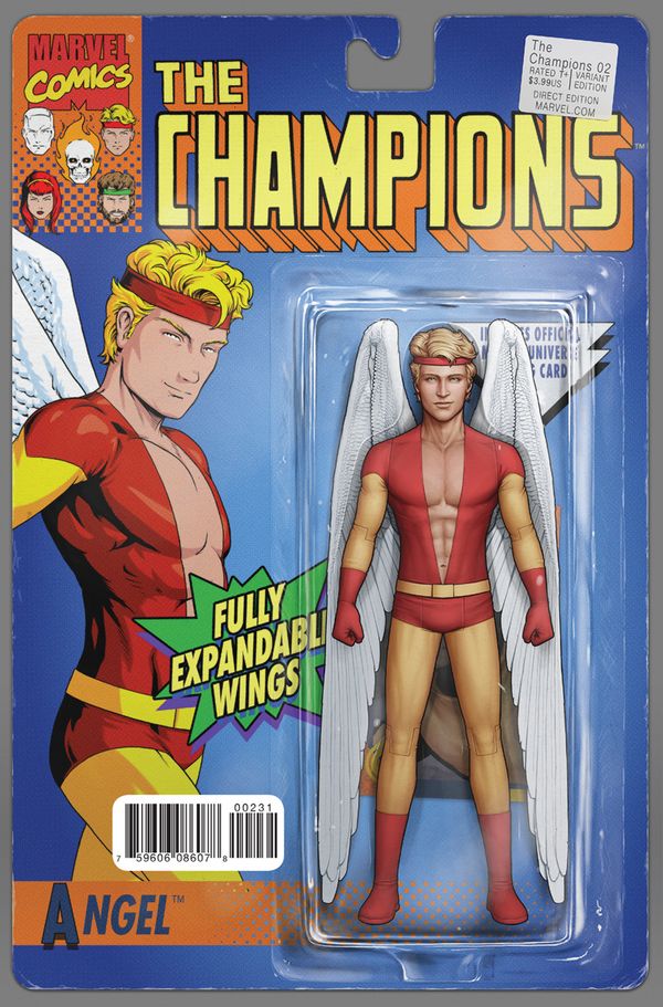 Champions #2 (Classic Action Figure Variant)